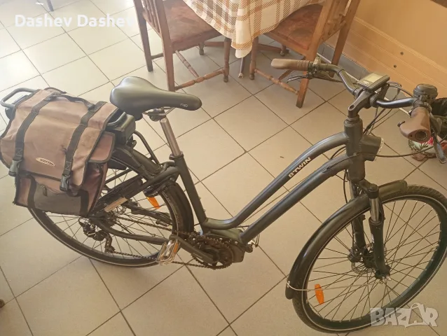 Електрически байк 28 цола топ състояние модел BTWIN, снимка 2 - Велосипеди - 55425653