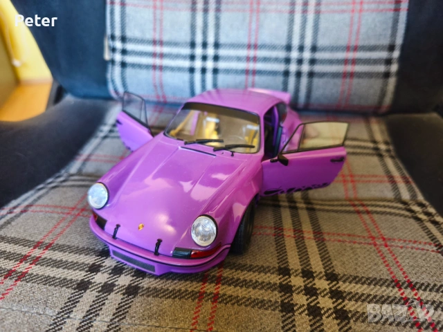 SOLIDO 1:18 Porsche 911 RSR, снимка 4 - Други ценни предмети - 54727303