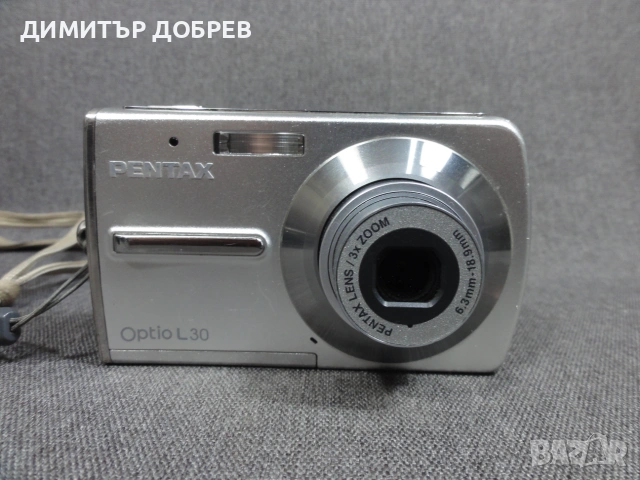ЦИФРОВ ФОТОАПАРАТ PENTAX OPTIO L30 7.1MP CCD DIGITAL CAMERA VINTAGE RETRO Y2K DIGICAM, снимка 3 - Фотоапарати - 55092602