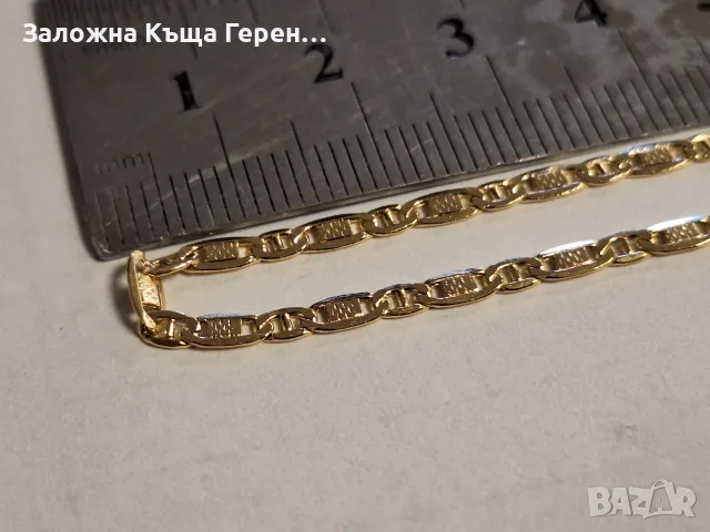 Златен синджир 3,1гр., снимка 2 - Колиета, медальони, синджири - 55526289