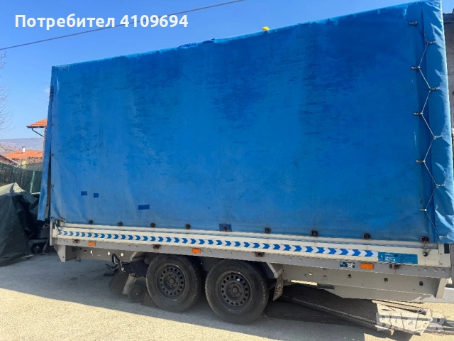  Дву осно Ремарке 4 метра