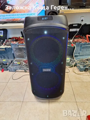 Блуту колона Crown, снимка 5 - Bluetooth тонколони - 55459078