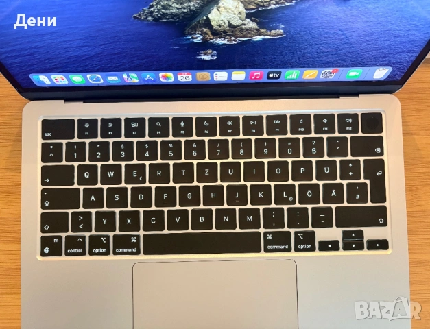 MacBook Air 13” M3 Chip 256GB SSD(2024).+ подарък калъф за носене., снимка 4 - Лаптопи за работа - 54404921