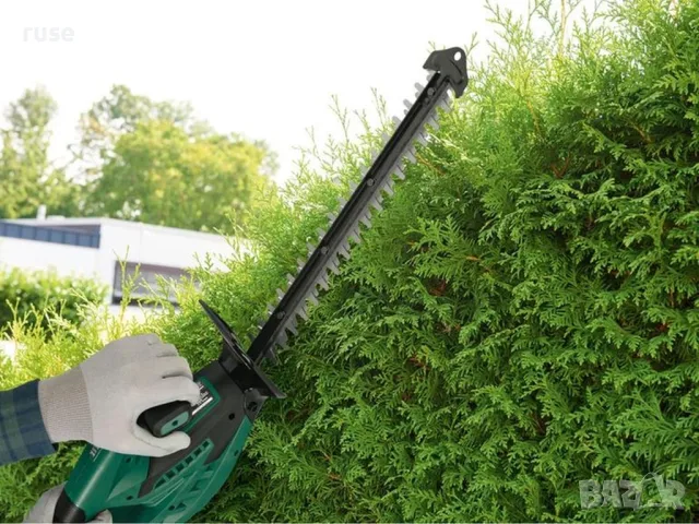 НОВИ! Акумулаторен храсторез Parkside 12V с батерия и зарядно устройство, снимка 5 - Градинска техника - 55393461