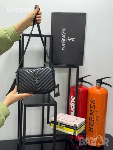 Чанти Yves Saint Laurent Lou Camera Bag ➡️22 Cm ⬆️16 Cm, снимка 7 - Чанти - 54359900