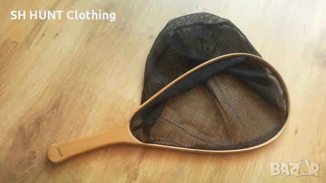 Solitude Wooden Frame Hand Trout Net - дървен кеп за риболов - 2684