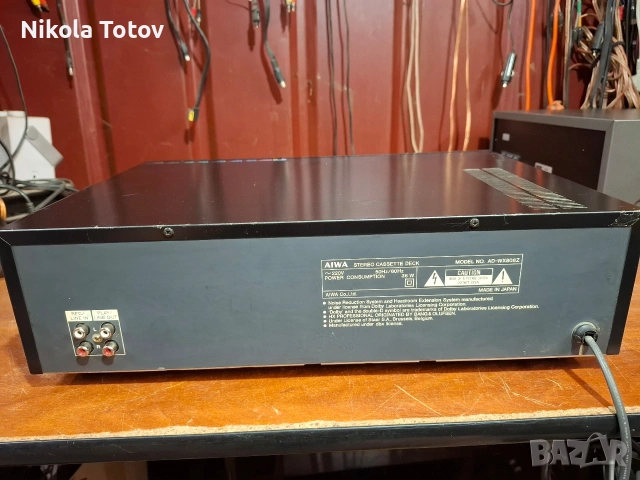 Продава се двукасетен дек Aiwa AD-WX808. , снимка 5 - Декове - 54917565