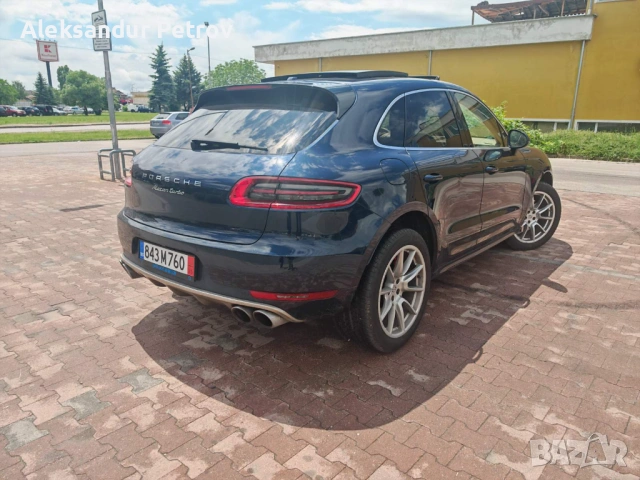 Porsche Macan Turbo 2015 Burmester, Beige interior, снимка 7 - Автомобили и джипове - 54759069