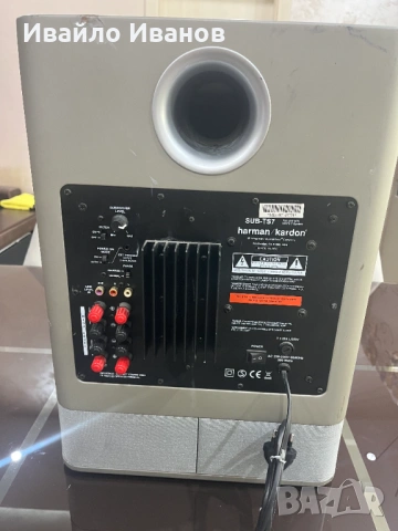 Harman Kardon SUB-TS7 Субуфер, снимка 6 - Ресийвъри, усилватели, смесителни пултове - 54415966