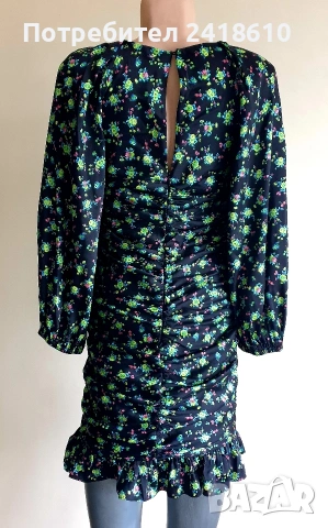 Sandro Paris Floral Dress Womens  Size 38 / S НОВО! ОРИГИНАЛ! Дамска  Рокля!, снимка 15 - Рокли - 54645614