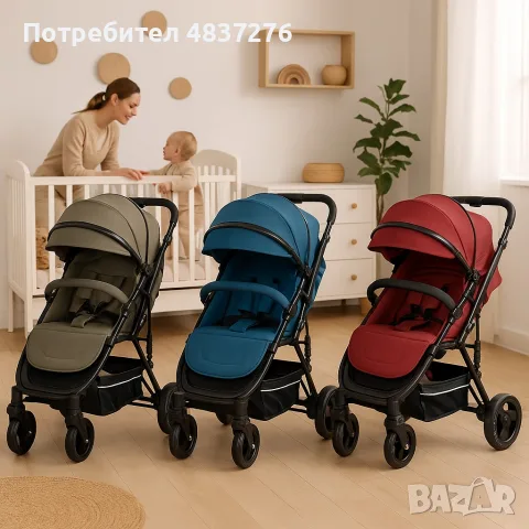 Детска количка 2 в 1, снимка 2 - Детски колички - 55502254