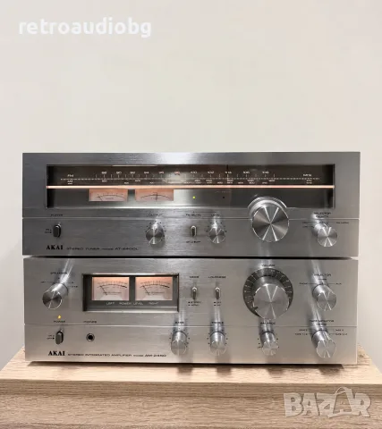 🔊Топ ретро аудио сет AKAI Усилвател AM-2450, Тунер AT-2450L, Дек GXC-209D🔊, снимка 2 - Аудиосистеми - 55320159