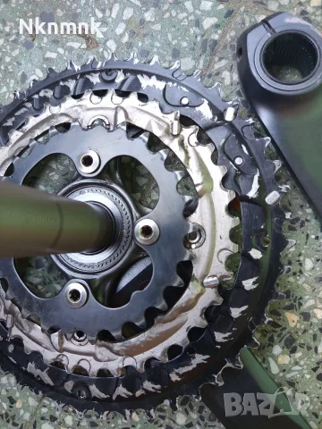 Курбели и средно Shimano SLX, снимка 6 - Части за велосипеди - 55597232