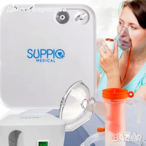 Компресорен небулизатор за инхалация SUPPIQ Medical , снимка 3 - Други - 53990435