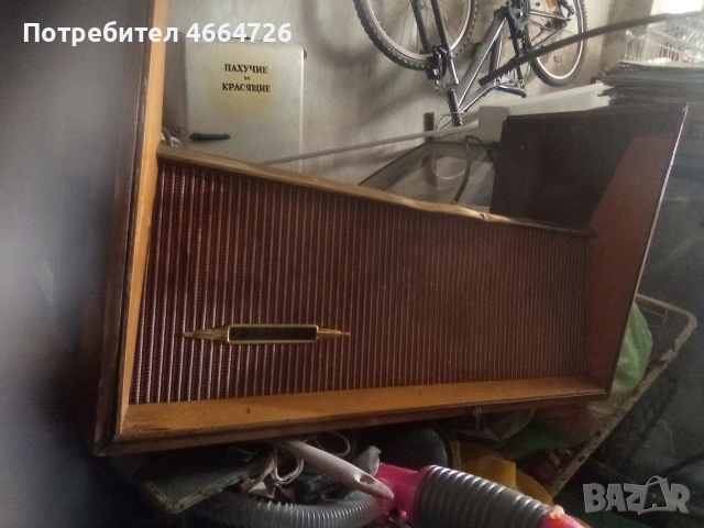 Лампово радио антика , снимка 3 - Радиокасетофони, транзистори - 54320738