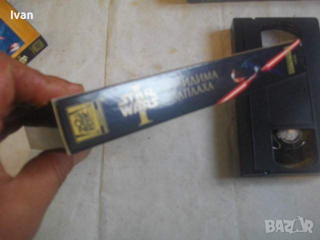 Нова VHS STAR WARS Episode 1 на БГ език Невидима заплаха Видеокасета Мездузвездни войни Episode 1 , снимка 5 - Други жанрове - 54528262