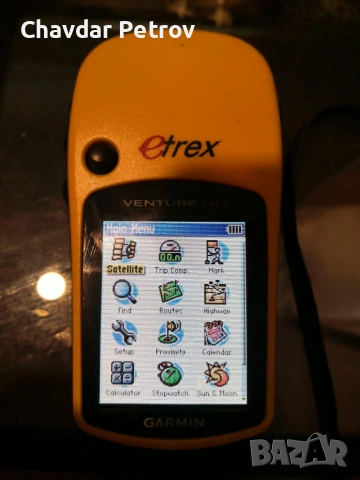 Туристическа навигация Garmin etrex venture HC
