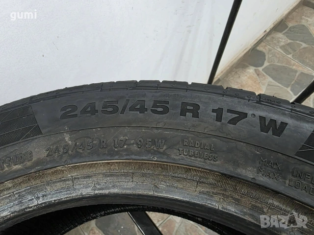 1бр летна гума 245/45/17 CONTINENTAL L05970, снимка 2 - Гуми и джанти - 54937412
