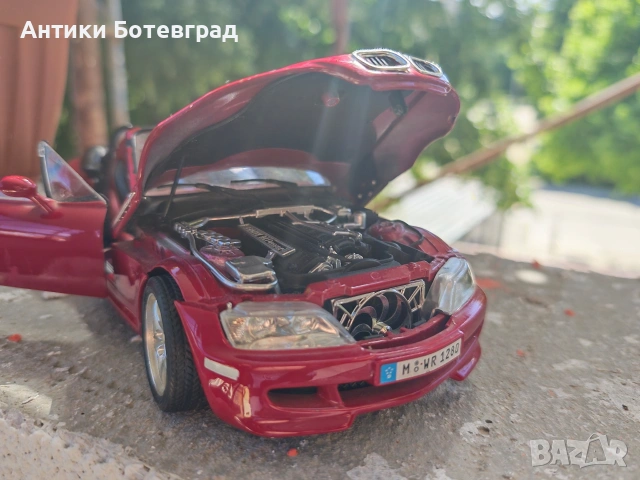 БМВ количка Бураго Италия 1996 1/18