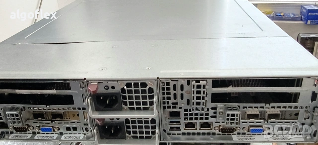 Сървър 2 нода Supermicro 6028TR-D71R 12LFF 2U X10DRT-H 4*E5-2690v4 128GB, снимка 6 - Работни компютри - 55246977