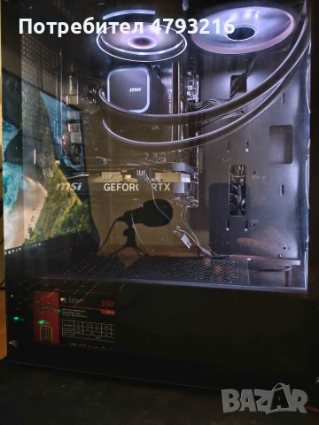 Геймърски Компютър PC Ryzen 5700х / RTX 4060 8GB / 32GB RAM / 1TB SSD / 550W Bronze PSU, снимка 2 - Геймърски - 55270703