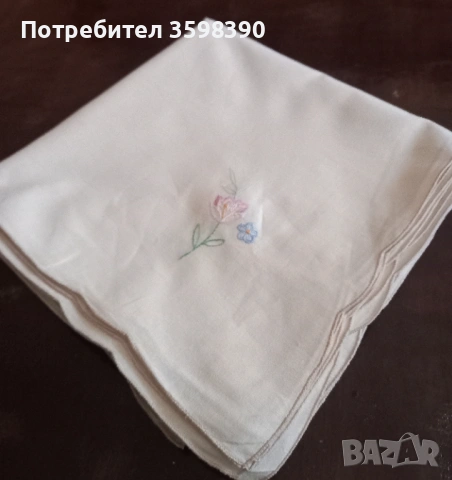 12 броя памучни салфетки с бродерия 41×41 см., снимка 3 - Покривки за маси - 54251800
