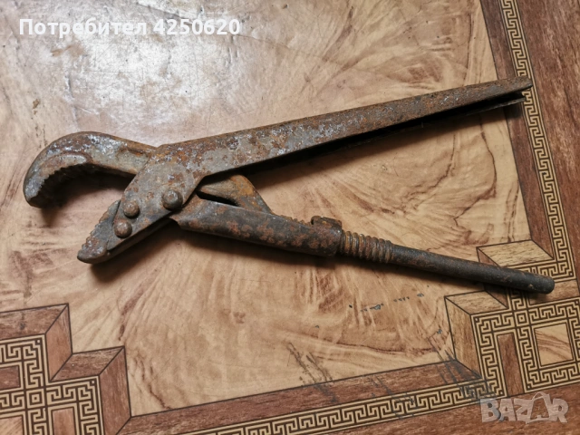 Стар ретро тръбен ключ , снимка 2 - Ключове - 50460129