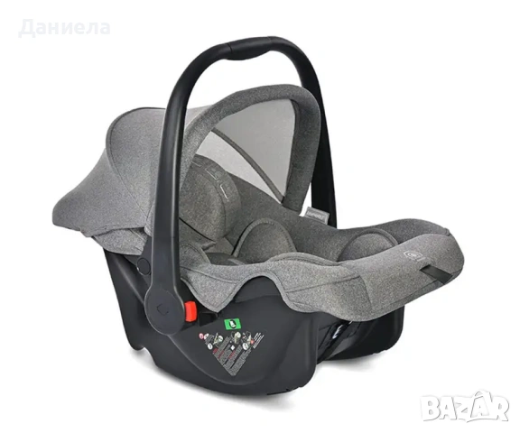 Lorelli Стол за кола Joy 40-85 см grey jasper
