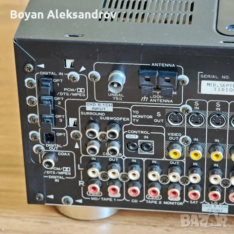 Pioneer VSX-808RDS — Мощен 5-канален Hi-Fi AV Ресивър (с оригинално дистанционно), снимка 10 - Ресийвъри, усилватели, смесителни пултове - 55432928