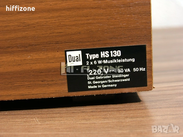 Грамофон Dual hs-130 /6 , снимка 13 - Грамофони - 54797067
