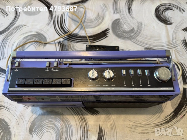 Радиокасетофон Radiotehnika ML6303, снимка 4 - Радиокасетофони, транзистори - 54719606