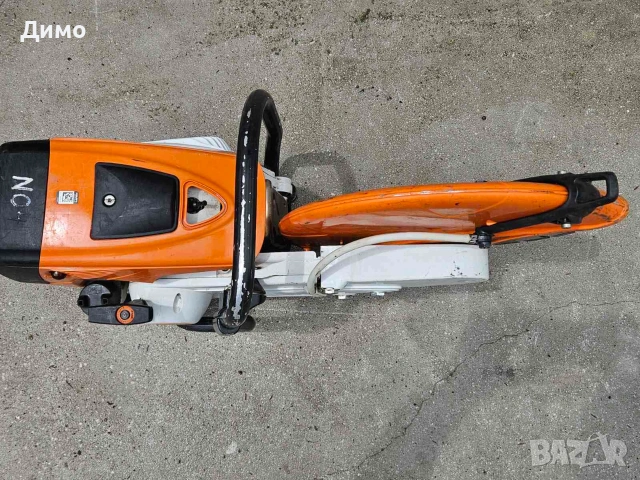 Бензинов Фугорез STIHL TS 800 400 мм Професионален Резач за Бетон Асфалт Камък, снимка 3 - Други инструменти - 55132985