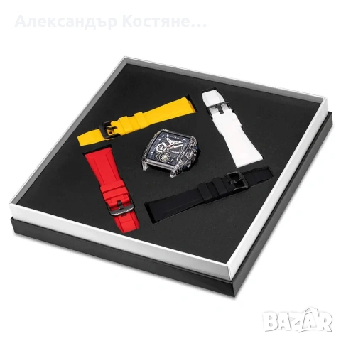 Нов часовник Police Clout комплект PEWGO0052402-SET - гаранция, снимка 2 - Мъжки - 55213637