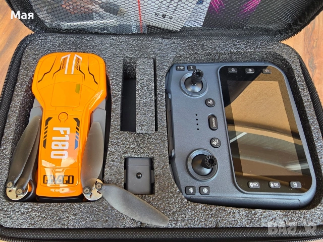 Дрон F180 GPS 4.5 INCH SKREEN, снимка 5 - Дронове и аксесоари - 55165048