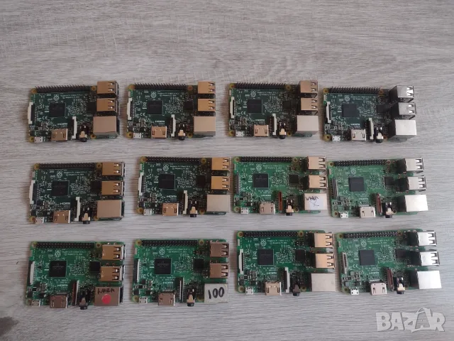 Lot 12 броя Raspberry Pi 3B 