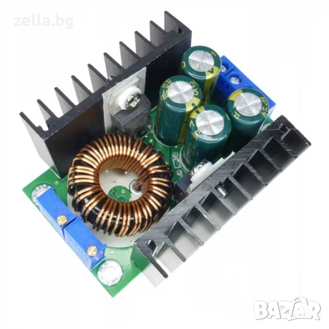 Регулируем DC-DC Step Down модул 5-40V 9A 95% – понижаващ преобразувател за LED и батерии 10104, снимка 13 - Друга електроника - 54657787