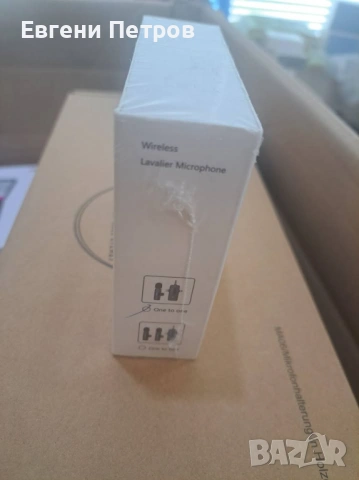 безжичен брошка-микрофон (Wireless Lavalier Microphone), снимка 2 - Микрофони - 54839492