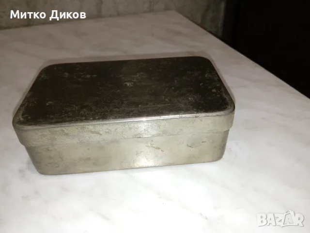 маз-71 винтидж месингова кутия медицинска 14х9х4см, снимка 5 - Други ценни предмети - 55603651