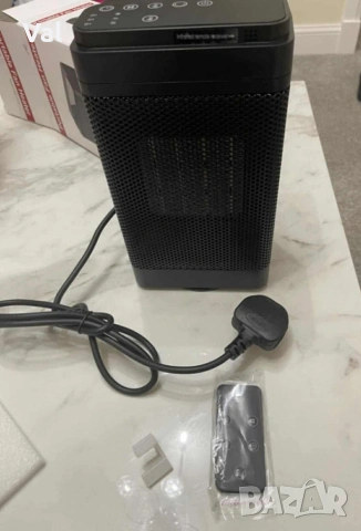 Керамичен нагревател HotVex ceramic heater 1500 W + Дистанционно, снимка 7 - Отоплителни печки - 54992577