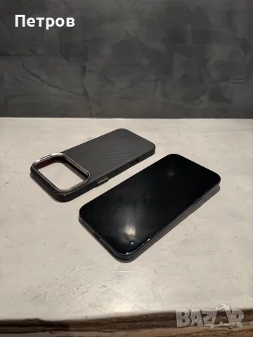 Iphone 17 Pro Max Blue + карбонов калъф, снимка 5 - Apple iPhone - 55558997