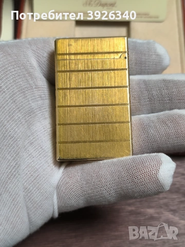 S.T.Dupont линия 1 златна пълен комплект , снимка 6 - Антикварни и старинни предмети - 54010010