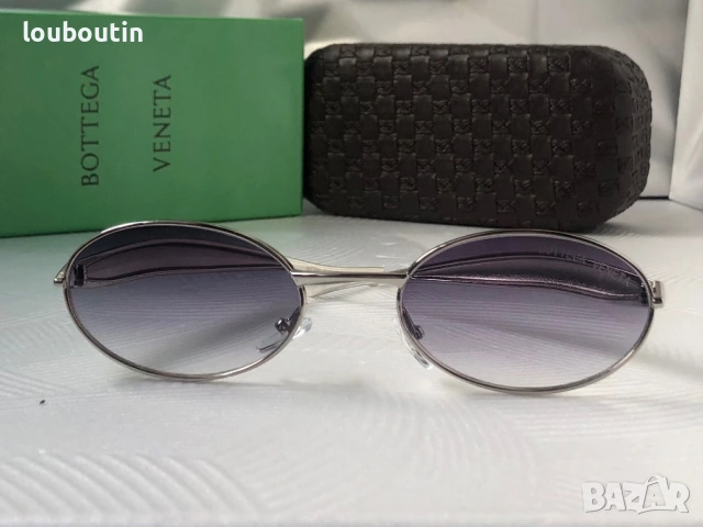 Bottega Veneta Дамски слънчеви очила елипса с лого 1:1 3 цвята, снимка 14 - Слънчеви и диоптрични очила - 54755506