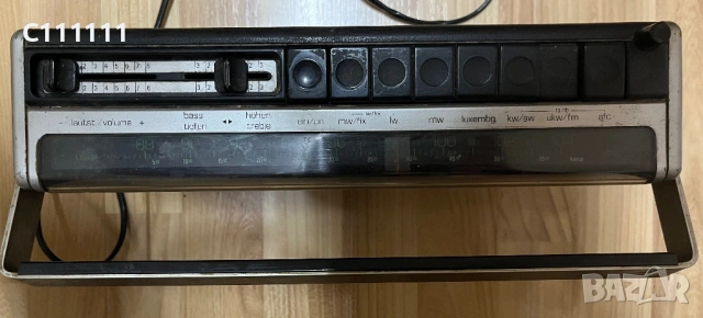 Радио транзистор Telefunken partner 700 / стерео ресийвър Philips 741, снимка 4 - Радиокасетофони, транзистори - 54488446