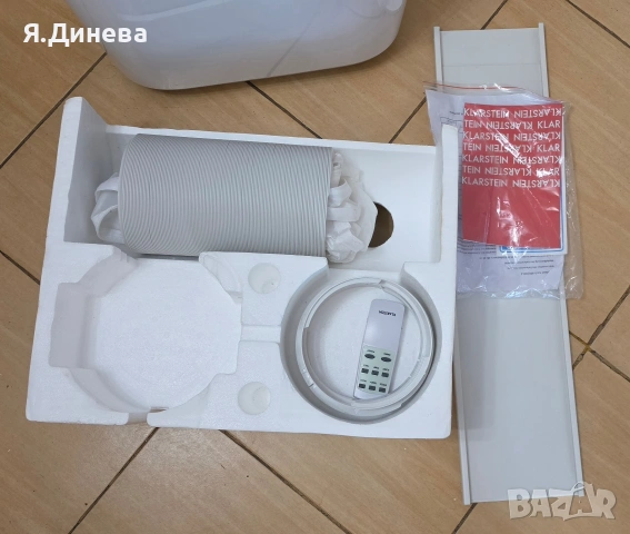Мобилен климатик Klarstein 12k, снимка 6 - Климатици - 54882275