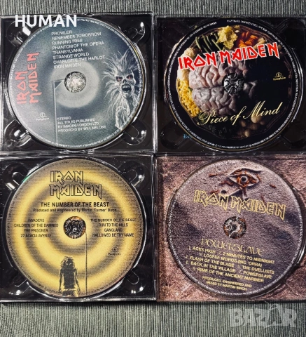 Iron Maiden - Metallica , снимка 3 - CD дискове - 54044806