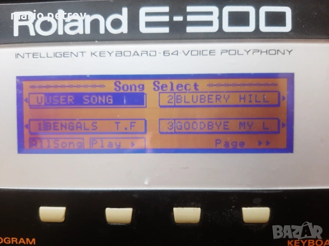 Продавам синтезатор ROLAND E-300 Цена-180 Евро, снимка 5 - Синтезатори - 54072832