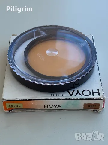 Цветовият преобразуващ филтър Hoya 85C, Япония.