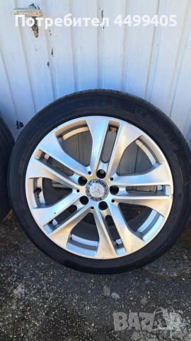 Алуминиеви джанти за Мерцедес Бенц C Klasse 17 цола, снимка 2 - Гуми и джанти - 54727401