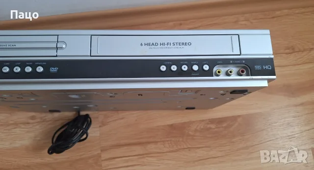 Philips DVP3350V DVD/VCR плейър с директно дублиране и прогресивно сканиране, снимка 3 - Плейъри, домашно кино, прожектори - 55618892