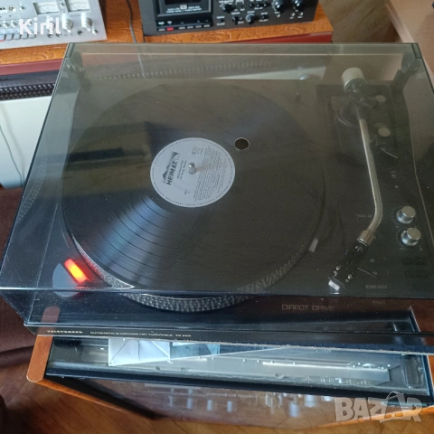 Грамофон Telefunken TS950 Hi Fi automat, снимка 6 - Грамофони - 54326765